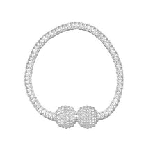 Load image into Gallery viewer, Pearl Magnetic Curtain Clip Tieback Home Decor Buckle Curtain Holder Hanging Ball Rope Straps Holdbacks Room Accessories Strong Magnetic Curtain Tiebacks Pearl Decorative Rope Window Holdbacks For Drapes Home Office