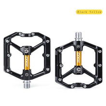 Load image into Gallery viewer, Pedals Bicycle Aluminum Pedal Mountain Urban Road Parts Sealed Bearing Flat Platform All-Round Pedals Bike Accessories Advanced 4 Bearings Mountain Bike Pedals Platform Bicycle Flat Alloy Pedals