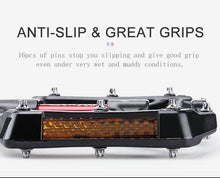 Load image into Gallery viewer, Pedals Bicycle Aluminum Pedal Mountain Urban Road Parts Sealed Bearing Flat Platform All-Round Pedals Bike Accessories Advanced 4 Bearings Mountain Bike Pedals Platform Bicycle Flat Alloy Pedals