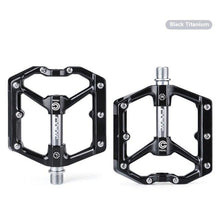 Load image into Gallery viewer, Pedals Flat Sealed Bearings Pedals For Bicycle Mountain Bike Pedals Platform Ultra Light Wide Aluminum Bicycle Pedal Mountain Bike Pedals Aluminum Bicycle Flat Platform Pedals Lightweight Non-Slip Sealed Bearing For Road Mountain