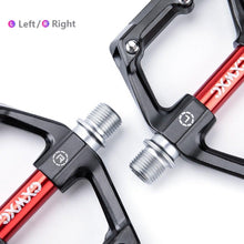 Load image into Gallery viewer, Pedals Flat Sealed Bearings Pedals For Bicycle Mountain Bike Pedals Platform Ultra Light Wide Aluminum Bicycle Pedal Mountain Bike Pedals Aluminum Bicycle Flat Platform Pedals Lightweight Non-Slip Sealed Bearing For Road Mountain