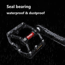 Load image into Gallery viewer, Pedals Flat Sealed Bearings Pedals For Bicycle Mountain Bike Pedals Platform Ultra Light Wide Aluminum Bicycle Pedal Mountain Bike Pedals Aluminum Bicycle Flat Platform Pedals Lightweight Non-Slip Sealed Bearing For Road Mountain