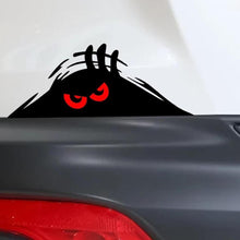 Load image into Gallery viewer, Peeking Monster Scary Eyes Car Sticker Peeking Elf Car Decal Waterproof Car Decal Vinyl Car Decal Sticker Waterproof Self-adhesive Car Sticker Scratch Cover Decal Auto Decoration Funny Peeking 3D Big Eyes Sticker Car Styling