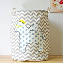 Load image into Gallery viewer, Pegasus Dirty Bucket Folding Toy Storage Box