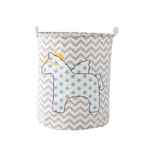 Load image into Gallery viewer, Pegasus Dirty Bucket Folding Toy Storage Box