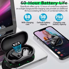 Load image into Gallery viewer, PERESSENTIAL YYK‑580 Wireless Sport Ear-Hook Earbuds Black