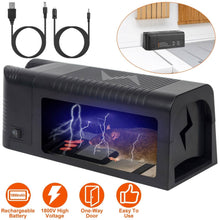 Load image into Gallery viewer, Pest Control Rechargeable Shock Mice Killer with 1800V High Voltage