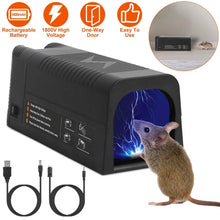 Load image into Gallery viewer, Pest Control Rechargeable Shock Mice Killer with 1800V High Voltage