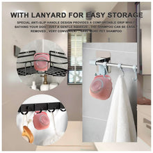Load image into Gallery viewer, Pet Bath Brush Dog Scrubber