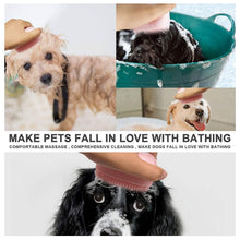Load image into Gallery viewer, Pet Bath Brush Dog Scrubber