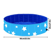 Load image into Gallery viewer, Pet Bathing Tub Foldable Dog Pool Anti-skid Safe Environmental Dog Washing Station For Home Large Space High Strength Collapsible Dog Bathtub Pet Swimming Pool Portable Foldable Pet Bathtub Pool for Dogs Cats