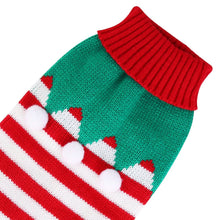 Load image into Gallery viewer, Pet Christmas Turtleneck Sweater