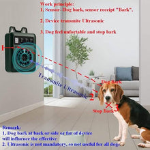 Load image into Gallery viewer, Pet Dog Ultrasonic Bark Control Device