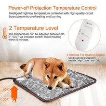 Load image into Gallery viewer, Pet Heating Pat Dog Cat Electric Heating Mat