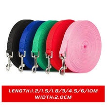 Load image into Gallery viewer, Pet Leashes Rope Outdoor Training Running Dog Leash Belt Dogs Lead For Small And Large Dog Long Lead-Training Leash/Long Line Dog Leash Great for Dog/Puppy