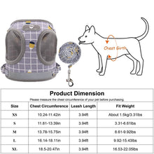 Load image into Gallery viewer, Pet Mesh Harness Dog Leash Puppy Vest