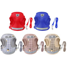 Load image into Gallery viewer, Pet Mesh Harness Dog Leash Puppy Vest
