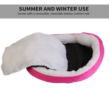 Load image into Gallery viewer, Pet Puppy Cat Soft Warm Fleece Bed