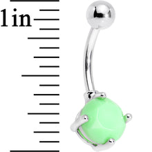 Load image into Gallery viewer, Pink Green Yellow Love Me Some Color Belly Ring Set of 5