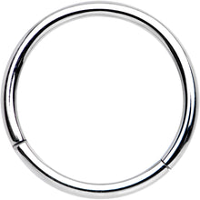 Load image into Gallery viewer, 16G 1/2 Solid G23 Implant Grade Titanium Hinged Segment Ring