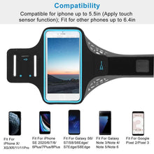 Load image into Gallery viewer, Phone Armband Case Sweat Resistant