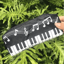 Load image into Gallery viewer, Piano Music Notes Keyboard Pencil Case Large Capacity Pencil Bags Cool Print Stationery Office School Cute Pencil Cases