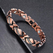 Load image into Gallery viewer, Magnetic Energy Therapy Pain Relief Copper Bracelet For Men And Women