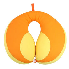 Load image into Gallery viewer, Pillow Kids Newborn Travel Neck Pillow U-Shape For Car Headrest Air Cushion Child Car Seat Head Support Infant Baby Cotton U-shaped Pillow Car Neck Pillow Noon Rest Pillow Plane Travel Pillow Kids Neck Travel Pillows Cute U-Shaped Animal Pillow for Cars