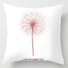 Load image into Gallery viewer, Pink Feather Pillowcase Decorative Sofa Cushion Case Bed Pillow Cover Soft Decorative Square Throw Pillow Cover Cushion Covers Pillow Case Home Decor Decorations for Sofa Couch Bed Chair Home Decor Car Cushion Cover Cute Pillow Case 45X45CM