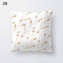 Load image into Gallery viewer, Pink Geometric Decorative Pillow Cushion Covers Polyester Pillow Case Home Pillowcase Decorative Pillowcase For Sofa Cute Charming Home Decor Cushion Cover