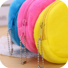 Load image into Gallery viewer, Pink Students Pencil Case Colorful Cartoon Pen Bag With Zipper For Girls Boys School Stationery Organizer Cosmetic Bag