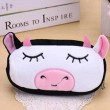 Load image into Gallery viewer, Pink Students Pencil Case Colorful Cartoon Pen Bag With Zipper For Girls Boys School Stationery Organizer Cosmetic Bag