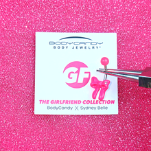 Load image into Gallery viewer, Sydney Belle Girlfriend Collection Pretty Pink Bow Belly Ring