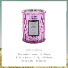 Load image into Gallery viewer, Plant Essential Oil Scented Candle Natural Coconut Wax Smokeless Candles 100% Coconut Hand Poured Coconut Candle Highly Scented Soothe Nerves Glass Cup Aromatic Candle Birthday Gift