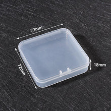 Load image into Gallery viewer, Plastic Jewelry Boxes Plastic Tool Box Adjustable Craft Organizer Storage Beads Bracelet Jewelry Boxes Portable 10 Compartments Clear Plastic Storage Box Jewelry Organizer Container