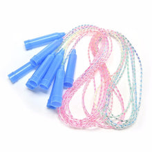 Load image into Gallery viewer, Plastic Skipping Fitness Exercise Gym Workout Boxing Jump Speed Sports Rope Simple Jump Rope Soft Beaded Skipping Rope For Kids Adults Plastic Segmented Jump Rope 2m
