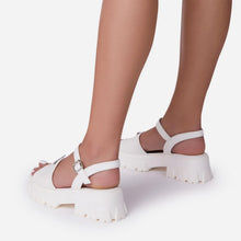 Load image into Gallery viewer, Platform Women's Sandals Summer Fashion Women Beach Classic Sandal Comfortable Beach Pool Platforms Sandals With Buckle Open Toe Ankle Strap Thick-Soled Casual Women's Shoes