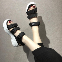 Load image into Gallery viewer, Platform Women's Sandals Summer Fashion Women Chunky Beach Sandal Comfortable Universal Comfortable Quick-Drying Casual Sport Summer Casual Non-Slip Beach Platform Shoes Sandals