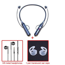 Load image into Gallery viewer, Playback Bluetooth Headphone Bass Wireless Headphones Sport Stereo Bluetooth Earphone Neckband Music Headset Updated Design with Industry Leading Sound & Improved Comfort, Long Wireless Range, Up to 24 Hours of Talk Time