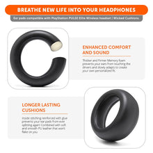 Load image into Gallery viewer, PlayStation Pulse Elite PU Leather Earpads - WC PadZ Pulse Elite