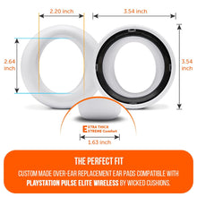 Load image into Gallery viewer, PlayStation Pulse Elite PU Leather Earpads - WC PadZ Pulse Elite