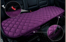 Load image into Gallery viewer, Plush Car Seat Covers Front Rear Full Set Choose Car Seat Cushion Car Memory Foam Heightening Seat Cushion Plush Seat Pad Protector Car Accessories Lower Back Pain Relief Cushion Anti-Slip