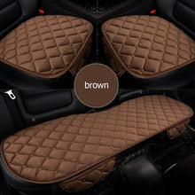 Load image into Gallery viewer, Plush Car Seat Covers Front Rear Full Set Choose Car Seat Cushion Car Memory Foam Heightening Seat Cushion Plush Seat Pad Protector Car Accessories Lower Back Pain Relief Cushion Anti-Slip