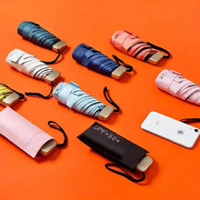 Load image into Gallery viewer, Pocket Windproof UV50 Anti-sunburn Rain Umbrella