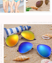 Load image into Gallery viewer, Polarized Sunglasses for Small Face Women Men Juniors & Teens Driving Women Sunglasses Metal Glasses For Men Best Popular Mirror Classic Sunglasses For Men & Women