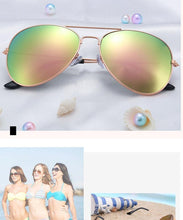 Load image into Gallery viewer, Polarized Sunglasses for Small Face Women Men Juniors & Teens Driving Women Sunglasses Metal Glasses For Men Best Popular Mirror Classic Sunglasses For Men & Women