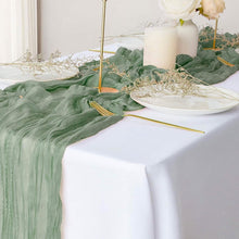 Load image into Gallery viewer, Polyester Crinkle Table Runner