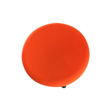 Load image into Gallery viewer, Polyester Fabric Round Chair Cover Waterproof Dining Seat Chair Covers Hotel Banquet Seat Covers Chair Protector Round Bar Stool Seat Covers Washable Stool Cushion Slipcover Elastic Bar Chair Covers