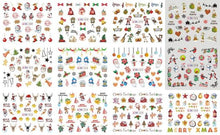 Load image into Gallery viewer, Pop Art Nail Stickers Sexy Girl Designs Comics Water Transfer Decals Manicure Lips Nail Art Decorations Slider Nail Art Stickers Decals Nail Art Supplies Valentines Day 3D Self-Adhesive Nail Decorations Accessories Women Girls Manicure Decorations