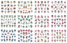 Load image into Gallery viewer, Pop Art Nail Stickers Sexy Girl Designs Comics Water Transfer Decals Manicure Lips Nail Art Decorations Slider Nail Art Stickers Decals Nail Art Supplies Valentines Day 3D Self-Adhesive Nail Decorations Accessories Women Girls Manicure Decorations